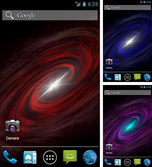 Kostenloses Android-Live Wallpaper Schatten Galaxie 2. Vollversion der Android-apk-App Shadow galaxy 2 für Tablets und Telefone.