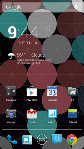 Kostenloses Android-Live Wallpaper Formenwandel. Vollversion der Android-apk-App Shape swap für Tablets und Telefone.