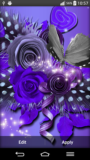 Download Shiny flowers - livewallpaper for Android. Shiny flowers apk - free download.
