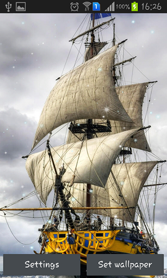Screenshots of the Ship for Android tablet, phone.