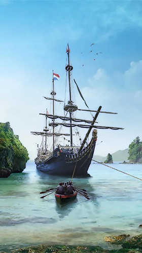 Fondos de pantalla animados a Ship by Jango LWP Studio para Android. Descarga gratuita fondos de pantalla animados Velero.