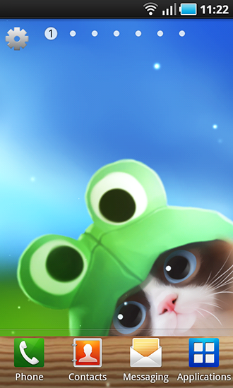 Shui kitten - безкоштовно скачати живі шпалери на Андроїд телефон або планшет.