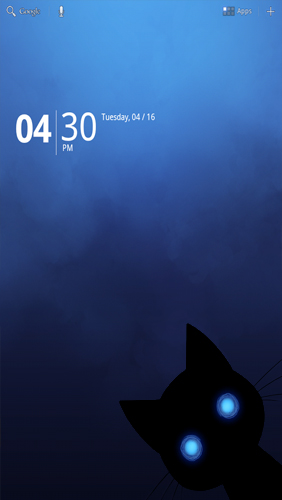 Capturas de pantalla de Sneaky Cat para tabletas y teléfonos Android.