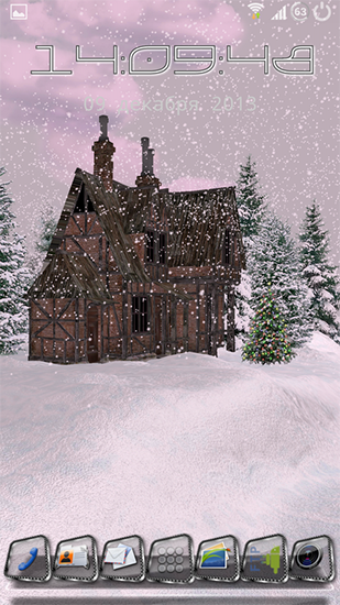 Screenshots of the Snow HD deluxe edition for Android tablet, phone.