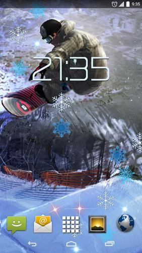 Screenshots of the Snowboarding for Android tablet, phone.