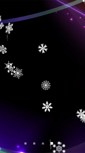 Papeis de parede animados Queda de neve para Android. Papeis de parede animados Snowfall by Amax LWPS para download gratuito.