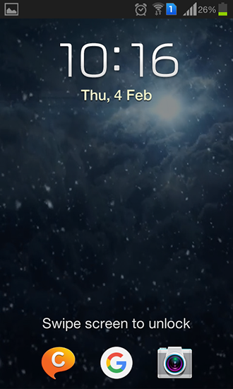 Screenshots do Noite de queda de neve para tablet e celular Android.