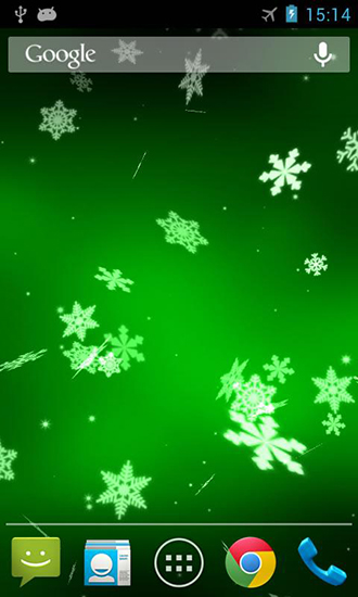 Télécharger le fond d'écran animé gratuit Cristal de neige 3D . Obtenir la version complète app apk Android Snowflake 3D pour tablette et téléphone.
