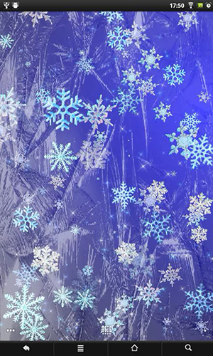 Snowflakes - безкоштовно скачати живі шпалери на Андроїд телефон або планшет.