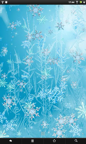 Fondos de pantalla animados a Snowflakes para Android. Descarga gratuita fondos de pantalla animados Copos de nieve .