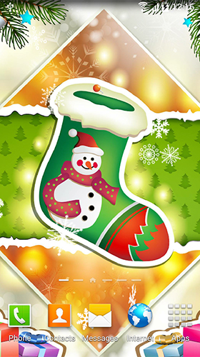 Screenshots of the Snowman by BlackBird Wallpapers for Android tablet, phone.