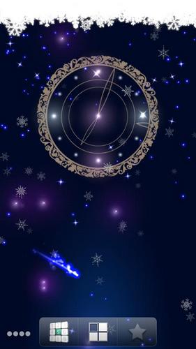 Download livewallpaper Snowy night clock for Android. Get full version of Android apk livewallpaper Snowy night clock for tablet and phone.