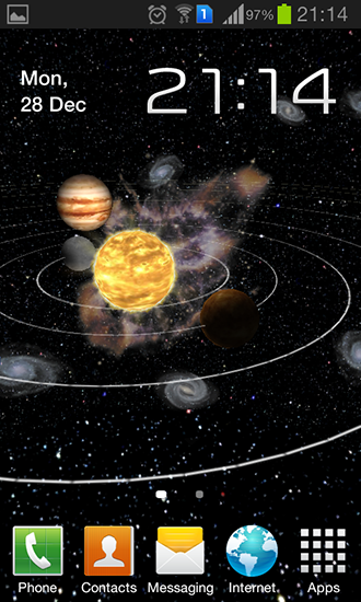 Download livewallpaper Solar system 3D for Android. Get full version of Android apk livewallpaper Solar system 3D for tablet and phone.