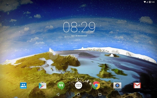 Kostenloses Android-Live Wallpaper Weltraumwolken 3D. Vollversion der Android-apk-App Space clouds 3D für Tablets und Telefone.