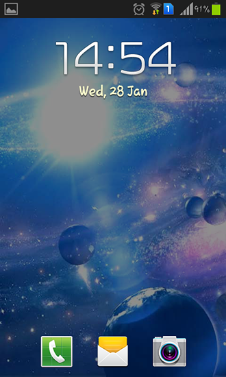 Screenshots von Space galaxy für Android-Tablet, Smartphone.