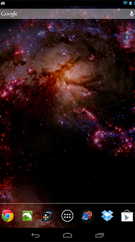 Space galaxy 3D by SoundOfSource - скачати безкоштовно живі шпалери для Андроїд на робочий стіл.