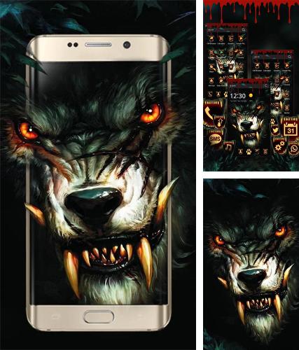 Télécharger le fond d'écran animé gratuit Loup royal piquant sanglant . Obtenir la version complète app apk Android Spiky bloody king wolf pour tablette et téléphone.