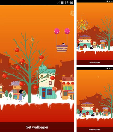 Download live wallpaper Spring festival for Android. Get full version of Android apk livewallpaper Spring festival for tablet and phone.
