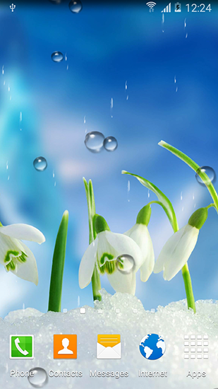 Spring flowers - безкоштовно скачати живі шпалери на Андроїд телефон або планшет.