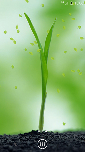 Screenshots of the Spring greens for Android tablet, phone.