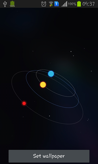 Baixe o papeis de parede animados Star orbit para Android gratuitamente. Obtenha a versao completa do aplicativo apk para Android Órbita de estrelas para tablet e celular.