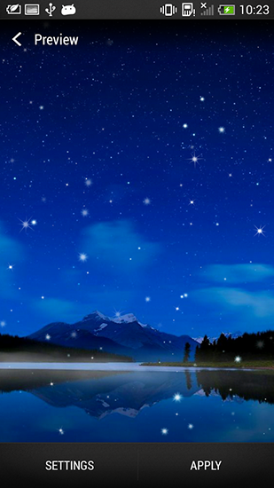 Download Starry night - livewallpaper for Android. Starry night apk - free download.