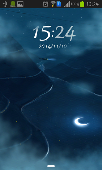 Screenshots of the Starry night: Train for Android tablet, phone.