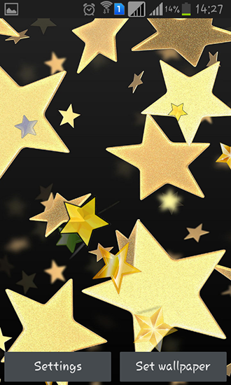 Stars by Happy live wallpapers - бесплатно скачать живые обои на Андроид телефон или планшет.