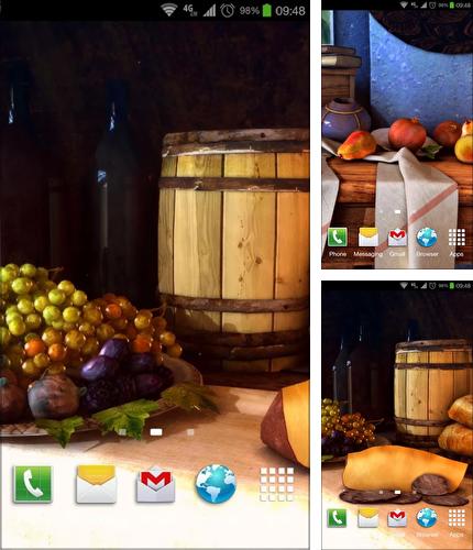 Descarga gratuita fondos de pantalla animados Naturaleza muerta 3D para Android. Consigue la versión completa de la aplicación apk de Still Life 3D para tabletas y teléfonos Android.
