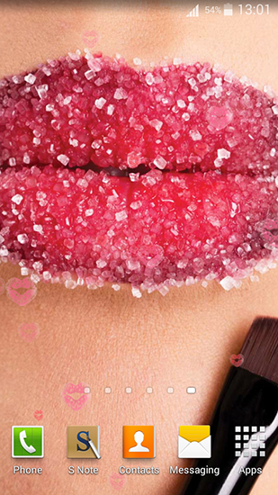 Sugar lips - безкоштовно скачати живі шпалери на Андроїд телефон або планшет.