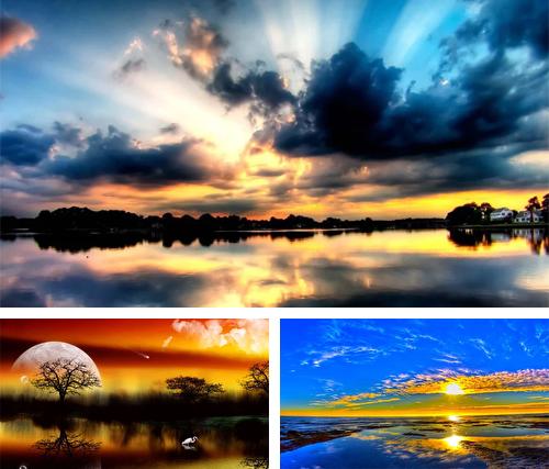 Download live wallpaper Sunset, sunrise 4D for Android. Get full version of Android apk livewallpaper Sunset, sunrise 4D for tablet and phone.
