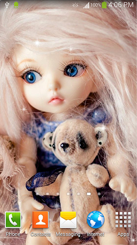 Sweet dolls - бесплатно скачать живые обои на Андроид телефон или планшет.