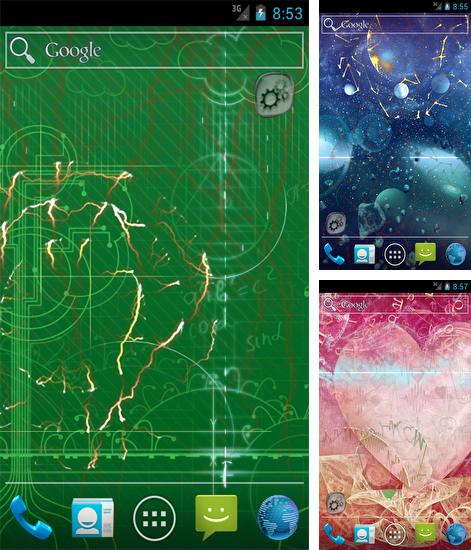 Además de fondo de pantalla animados Bigotes  para teléfonos y tabletas Android, también puedes descargarte gratis Synergy Glow.