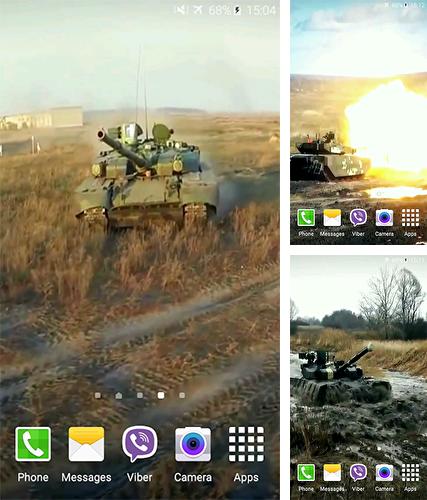 Kostenloses Android-Live Wallpaper Panzer 4K. Vollversion der Android-apk-App Tanks 4K für Tablets und Telefone.