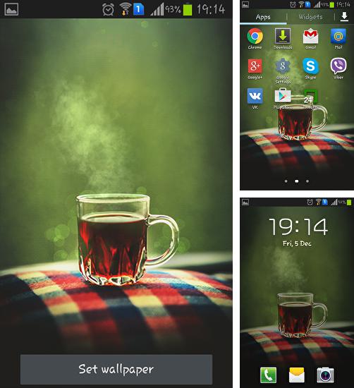 In addition to live wallpaper Betta Fish 3D for Android phones and tablets, you can also download Teatime for free.