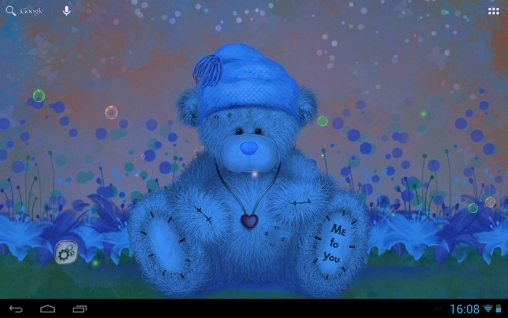 Teddy bear - скачать бесплатно живые обои для Андроид на рабочий стол.
