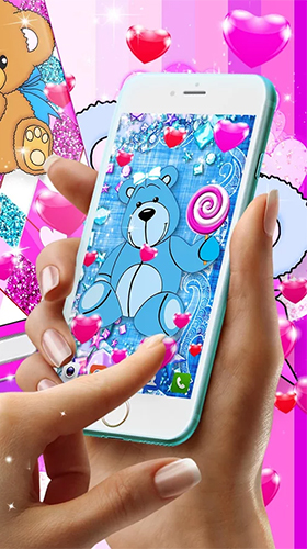 Teddy bear by High quality live wallpapers - скачати безкоштовно живі шпалери для Андроїд на робочий стіл.