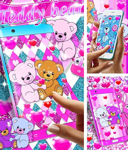 Télécharger le fond d'écran animé gratuit Ourson Teddy  . Obtenir la version complète app apk Android Teddy bear by High quality live wallpapers pour tablette et téléphone.