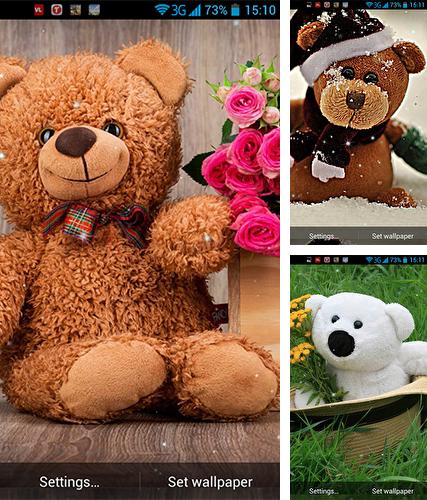 Teddy bear by Wallpaper qHD - бесплатно скачать живые обои на Андроид телефон или планшет.