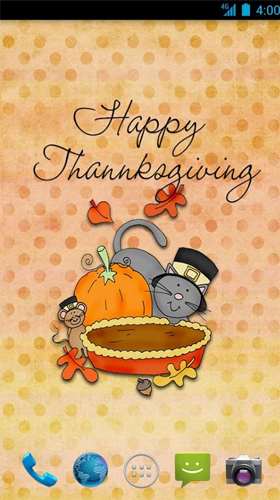 Fondos de pantalla animados a Thanksgiving by Modux Apps para Android. Descarga gratuita fondos de pantalla animados Día de Acción de Gracias.