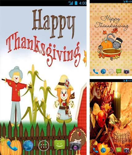 Descarga gratuita fondos de pantalla animados Día de Acción de Gracias para Android. Consigue la versión completa de la aplicación apk de Thanksgiving by Modux Apps para tabletas y teléfonos Android.