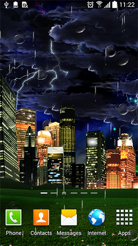 Thunderstorm by BlackBird Wallpapers für Android spielen. Live Wallpaper Gewitter kostenloser Download.