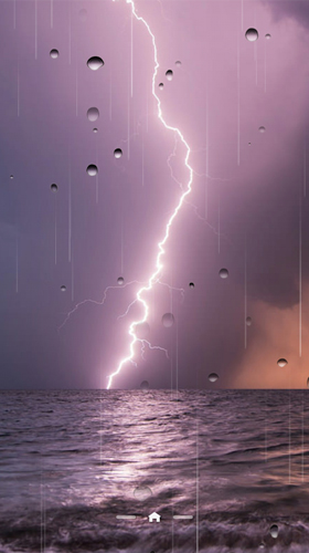 Kostenloses Android-Live Wallpaper Unwetter. Vollversion der Android-apk-App Thunderstorm by Ultimate Live Wallpapers PRO für Tablets und Telefone.
