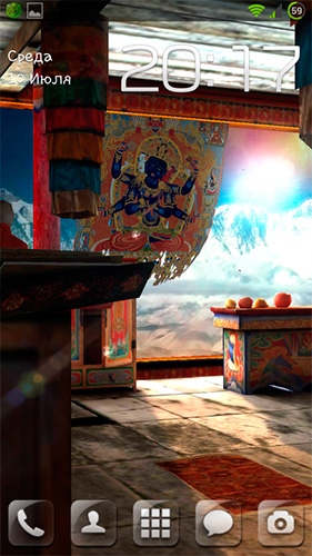 Kostenloses Android-Live Wallpaper Tibet 3D. Vollversion der Android-apk-App Tibet 3D für Tablets und Telefone.