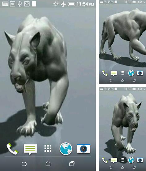Tiger by Lorens Gamlis - бесплатно скачать живые обои на Андроид телефон или планшет.