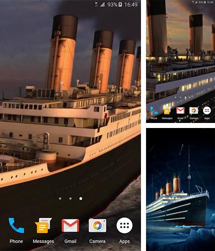 Kostenloses Android-Live Wallpaper Titanic. Vollversion der Android-apk-App Titanic 3D by Sfondi Animati 3D für Tablets und Telefone.