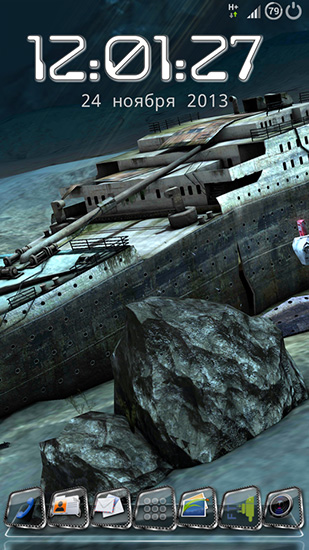 Titanic 3D pro - безкоштовно скачати живі шпалери на Андроїд телефон або планшет.