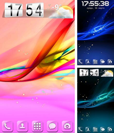 Kostenloses Android-Live Wallpaper Touch Xperia Z fly. Vollversion der Android-apk-App Touch Xperia Z fly für Tablets und Telefone.