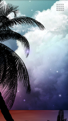 Screenshots do Noite tropical para tablet e celular Android.