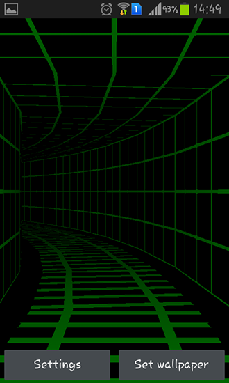 Fondos de pantalla animados a Tunnel 3D para Android. Descarga gratuita fondos de pantalla animados Túnel 3D.